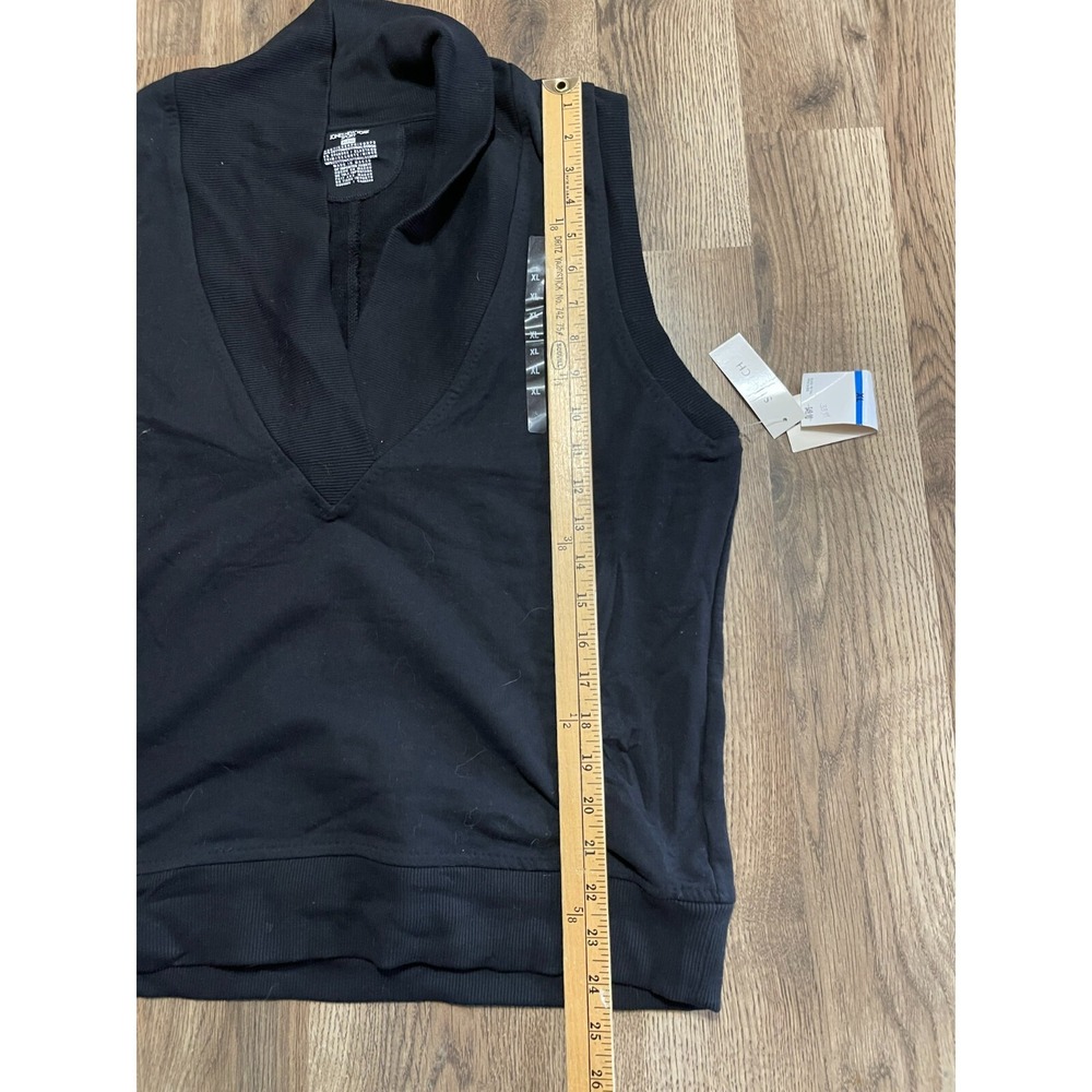 Jones New York Shirt, Women's Size XL, Black, Sleeveless, Stretch, Tank Polo NWT - Picture 8 of 13